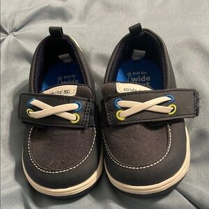 Stride Rite Navy Blue Boat Shoes